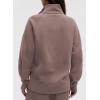 imageAleumdr Womens 2 Piece Outfits Zip up Sweatsuit Set Sweatshirt Jacket with Sweatpants Tracksuit Athletic Match Lounge SetsA5 Mauve Gray