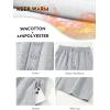 imageAleumdr Womens Wide Legs Sweatpants Fleece Lined High Waisted Baggy Pants 2025 Trendy Casual Athletic Joggers with PocketsGray