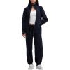 imageAleumdr Womens 2 Piece Outfits Zip up Sweatsuit Set Sweatshirt Jacket with Sweatpants Tracksuit Athletic Match Lounge SetsA3 Navy Blue