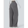 imageAleumdr Womens Wide Leg Lounge Pansts with Pocket Yoga Sweatpants High Waisted Baggy Athletic Palazzo Flowy PantsA7 Dark Grey