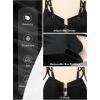 imageAleumdr Womens One Piece Swimsuits Tummy Control Bathing Suit UWire Cutout Ruched Slimming SwimwearBlack White