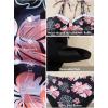 image:imageAleumdr Womens Tankini Bathing Suit Tie Knot 2026 Summer Two Piece Swimsuit Printed Swim Tank Top with High Waisted BottomBlack Floral