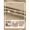 image:imageAleumdr Womens Textured One Piece Swimsuit Tummy Control Bathing Suit Tie Knot Cutout SwimwearParchment Textured