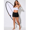 image:imageAleumdr Womens 3 Waistband Swimsuit Bottom Boy Shorts Swimming PantyAvailable in PlusAa Black2