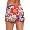 image:imageAleumdr Womens 3 Waistband Swimsuit Bottom Boy Shorts Swimming PantyAvailable in PlusBeige Floral