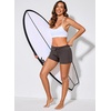 image:imageAleumdr Womens 3 Waistband Swimsuit Bottom Boy Shorts Swimming PantyAvailable in PlusBrown