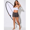 image:imageAleumdr Womens 3 Waistband Swimsuit Bottom Boy Shorts Swimming PantyAvailable in PlusBrown