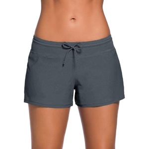 image:imageAleumdr Womens 3 Waistband Swimsuit Bottom Boy Shorts Swimming PantyAvailable in PlusGrey2