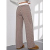 image:imageAleumdr Womens Casual Pants Wide Leg Sweatpants with Pockets Elastic High Waisted Lounge Pants Loose Baggy PantsA5 Yellow Stripe