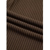 image:imageAleumdr Womens Ribbed Knit Lounge Pants Causal Comfy Fold Over Pajama PantsA2 Coffee