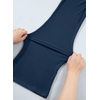 image:imageAleumdr Womens Ribbed Knit Lounge Pants Causal Comfy Fold Over Pajama PantsA3 Navy Blue