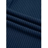 image:imageAleumdr Womens Ribbed Knit Lounge Pants Causal Comfy Fold Over Pajama PantsA3 Navy Blue