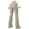 image:imageAleumdr Womens Ribbed Knit Lounge Pants Causal Comfy Fold Over Pajama PantsA4 Oatmeal