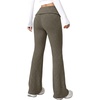 image:imageAleumdr Womens Ribbed Knit Lounge Pants Causal Comfy Fold Over Pajama PantsA5 Dark Grey
