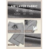 image:imageAleumdr Womens Wide Leg Sweatpants High Waisted Loose Lounge Pants with PocketsA2 Light Grey