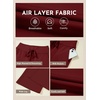 image:imageAleumdr Womens Wide Leg Sweatpants High Waisted Loose Lounge Pants with PocketsA5 Wine Red
