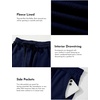 image:imageAleumdr Womens Wide Legs Sweatpants Fleece Lined High Waisted Baggy Pants 2026 Trendy Casual Athletic Joggers with PocketsNavy Blue